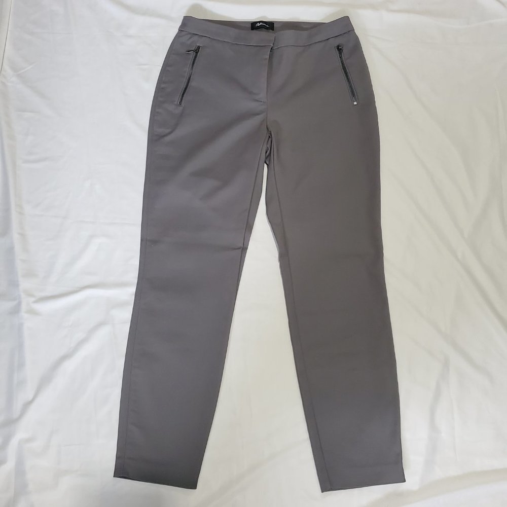 Reitmans - Slim Fit Ankle Pants - Gray - Size 2